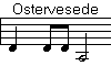 Ostervesede